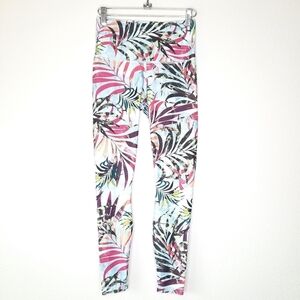 Playground Tropical Floral 3/4 Leggings XS
